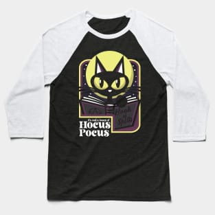 Witch Cat Baseball T-Shirt